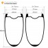 Ultralight 700C 60x31mm Symmetric Carbon Tubeless Gravel / CX Rim Big Hole Center Distance